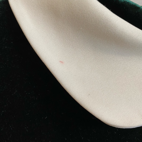 Girls Ava & Lu Hunter Green Velour Dress - Picture 4 of 5